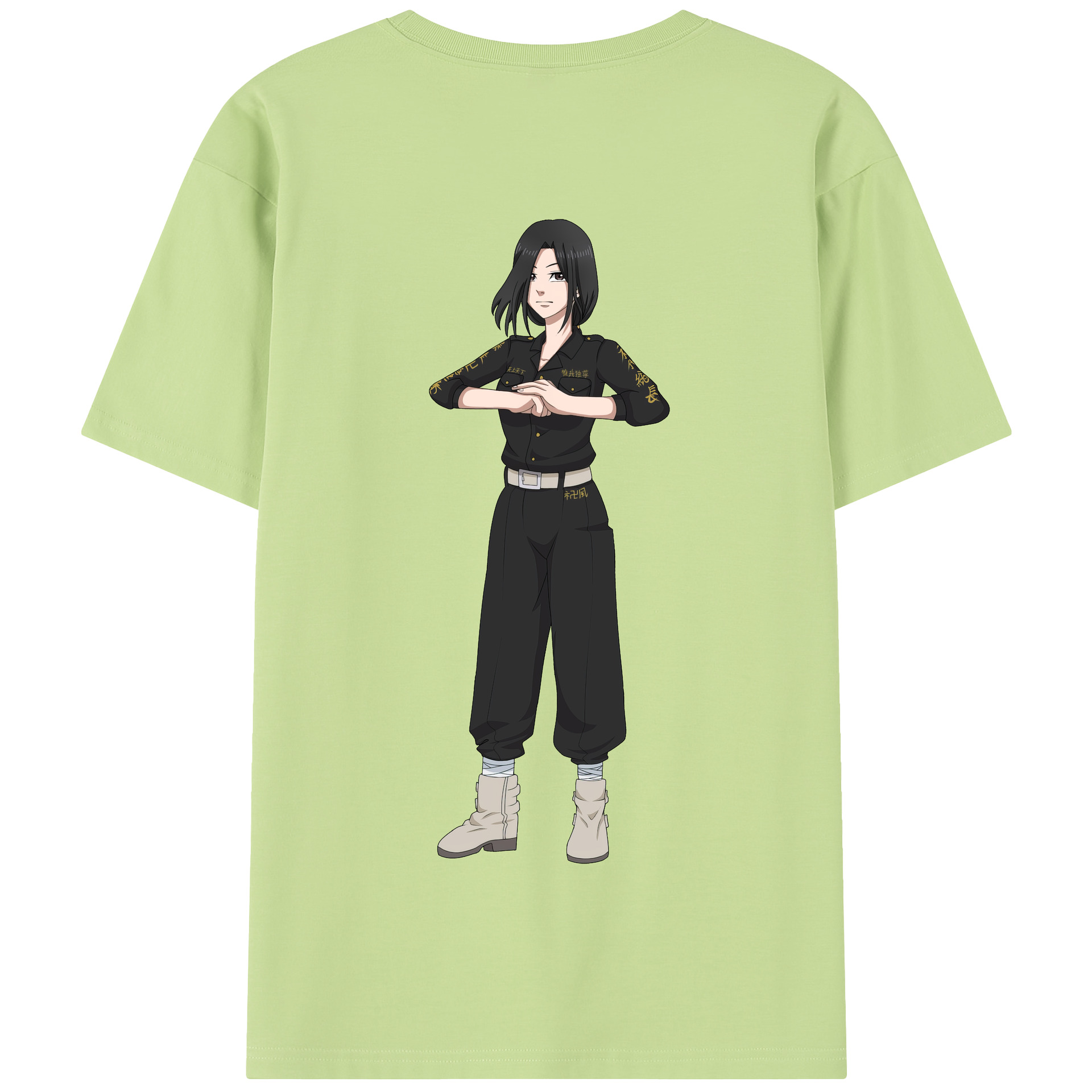 （画像用） 東京リベンジャーズ Tokyo Revengers 綿100％半袖Tシャツ（背面プリント）